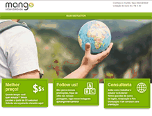 Tablet Screenshot of mangointercambios.com.br